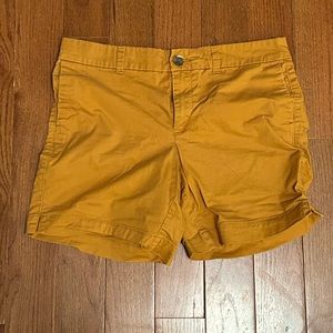 Old Navy Mustard Everyday Shorts